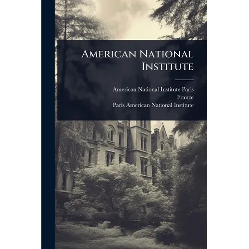 American National Institute - Paperback