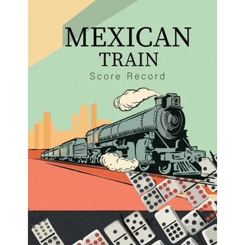 Mexican Train Score Record: Good for family fun Mexican Train Dominoes Game large size pads were great. - Paperback