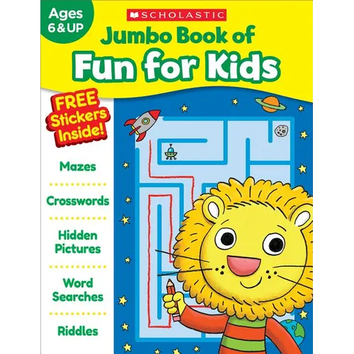 Jumbo Book of Fun for Kids Workbook - Paperback