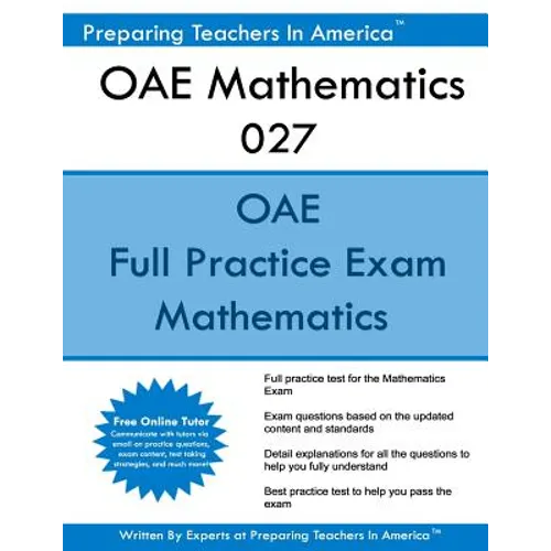 OAE Mathematics 027: OAE Math Study Guide - Paperback