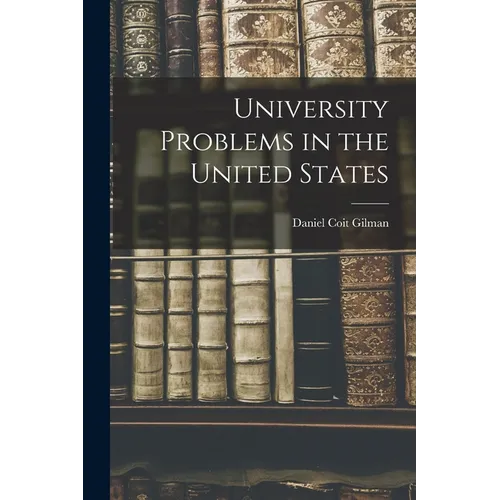University Problems in the United States - Paperback