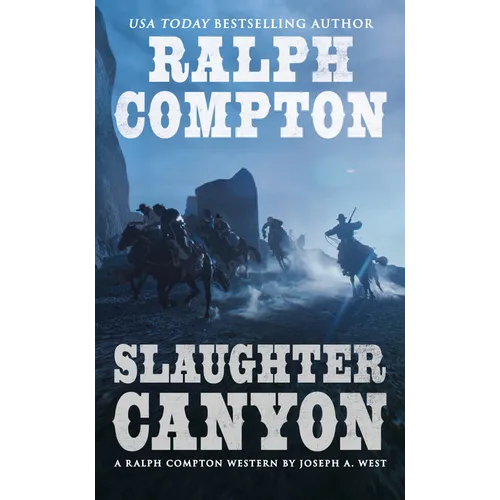 Ralph Compton Slaughter Canyon - Mass Market Paperbound