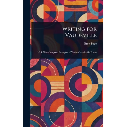 Writing for Vaudeville - Hardcover