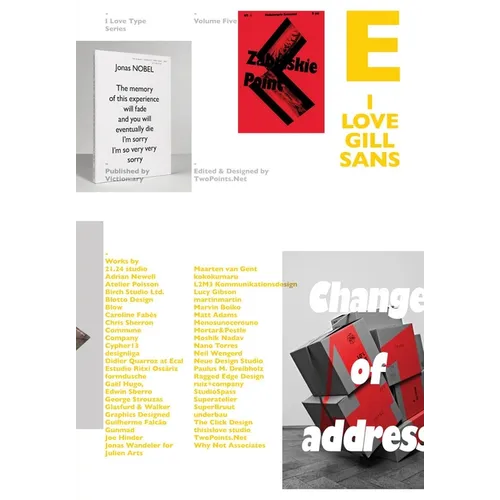 I Love Type 05 Gill Sans - Paperback