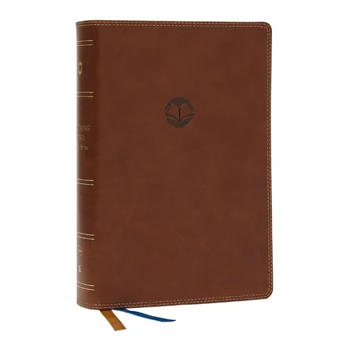 Enduring Word Study Bible: Pastoral Commentary from Every Chapter of the Bible (Nkjv, Brown Leathersoft, Red Letter, Comfort Print, Thumb Indexed) - Imitation Leather