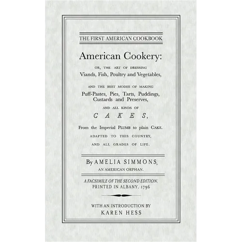 American Cookery - Paperback