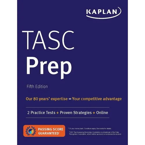 Tasc Prep: 2 Practice Tests + Proven Strategies + Online - Paperback