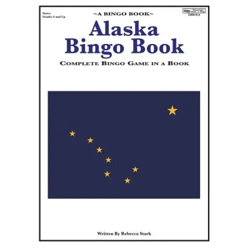 Alaska Bingo Book: Complete Bingo Game In A Book - Paperback