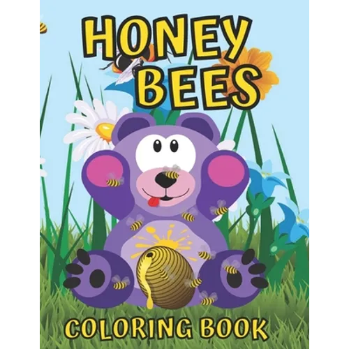 Honey Bee Coloring Book: For kids, Great Gift for Boys & Girls, 8.5 x 11 Inches (21.59 x 27.94 cm) - Paperback