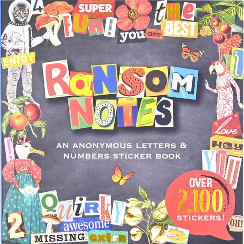 Ransom Notes Sticker Book (Over 2100 Stickers!) - Paperback