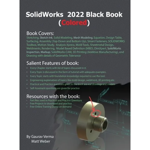 SolidWorks 2022 Black Book (Colored) - Hardcover