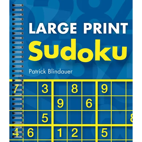 Large Print Sudoku - Spiral