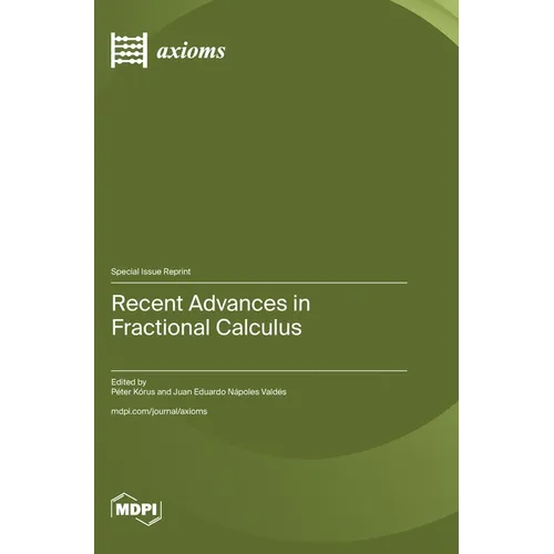 Recent Advances in Fractional Calculus - Hardcover