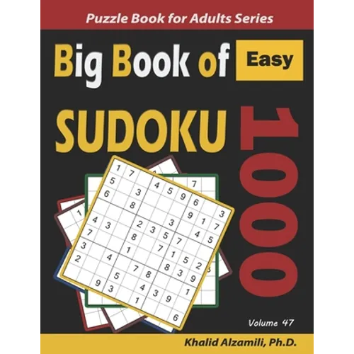 Big Book of Sudoku: 1000 Easy Puzzles - Paperback