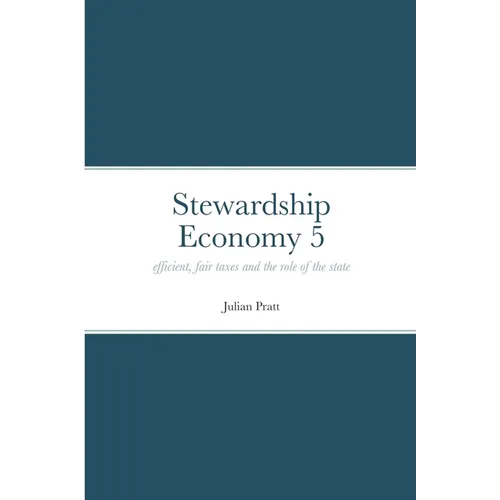Stewardship Economy 5: efficient, fair taxes and the role of the state - Paperback