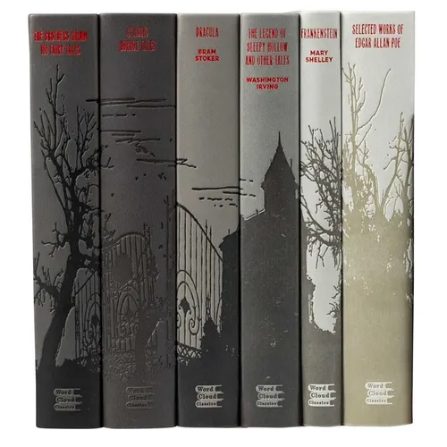 Word Cloud Classics: Horror Collection - Paperback