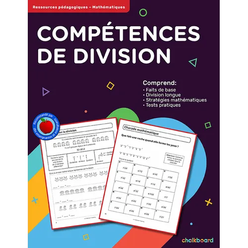 Compétences De Division - Paperback
