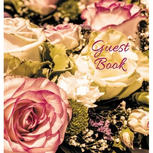 Wedding Guest Book (HARDCOVER) for Wedding Ceremonies, Anniversaries, Special Events & Functions, Commemorations, Parties.: BLANK Pages - no lines. 32 - Hardcover
