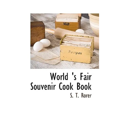 World 's Fair Souvenir Cook Book - Paperback