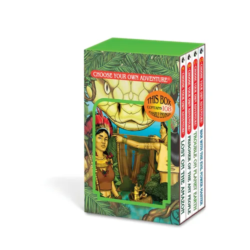 Choose Your Own Adventure 4-Book Boxed Set #3 (Lost on the Amazon, Prisoner of the Ant People, Trouble on Planet Earth, War with the Evil Power Master - Boxed Set