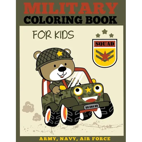 Military Coloring Book for Kids