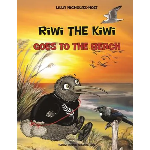 Riwi the Kiwi GOES TO THE BEACH - Paperback