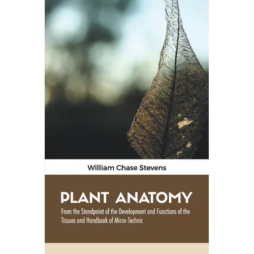 Plant Anatomy - Paperback