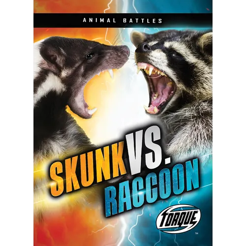 Skunk vs. Raccoon - Library Binding