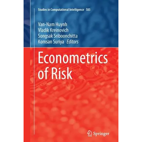 Econometrics of Risk - Paperback