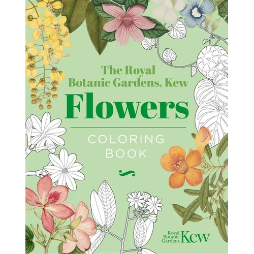 The Royal Botanic Gardens, Kew - Flowers Coloring Book: Hardback Gift Edition - Hardcover
