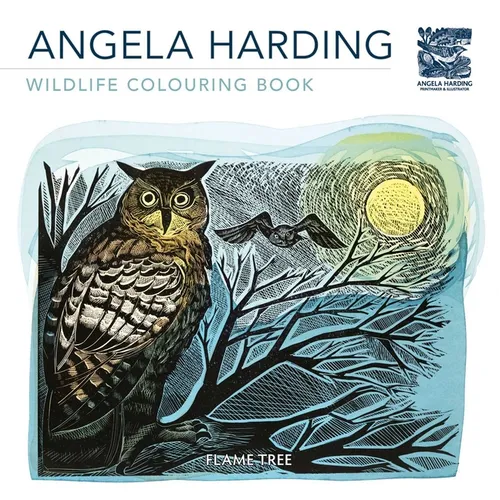 Wildlife (Angela Harding) Colouring Book - Paperback