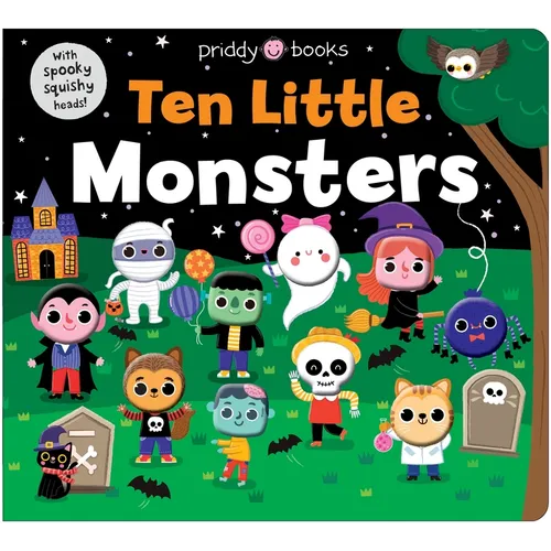 Ten Little Monsters (Little Squishies) - Board Book