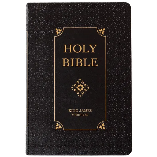 KJV Holy Bible Giant Print Obsidian