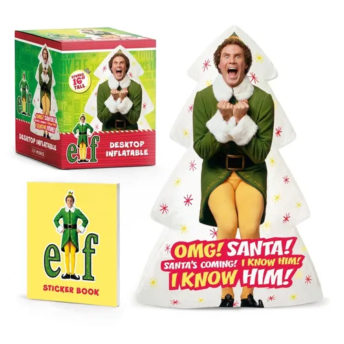 Elf: Desktop Inflatable Buddy the Elf: Stands 16 Tall - Paperback
