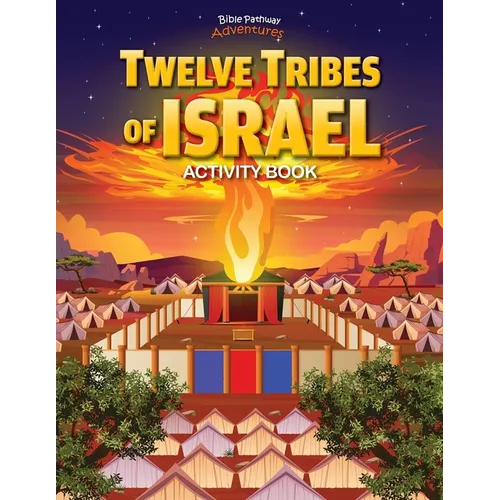 Twelve Tribes of Israel Activity Book - Paperback