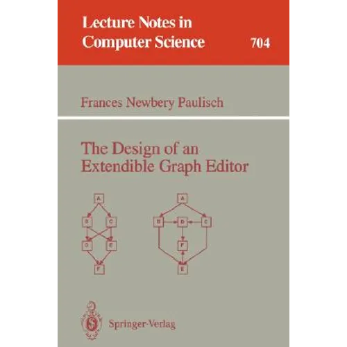 The Design of an Extendible Graph Editor - Paperback
