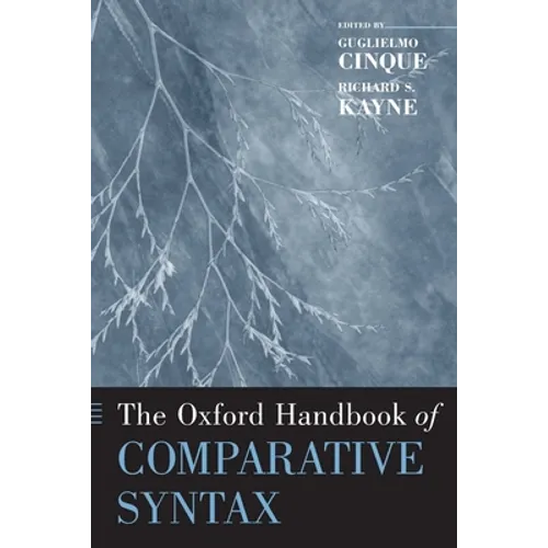 Oxford Handbook of Comparative Syntax - Paperback