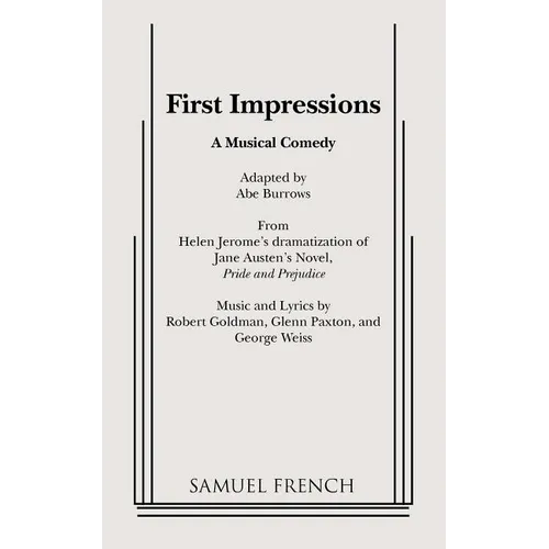 First Impressions - Paperback