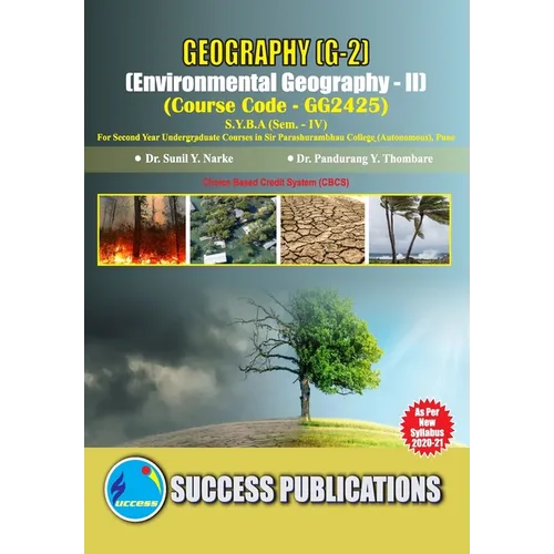 Environmental Geography - II (G-2)(S.Y.B.A, S.P. College, Sem.-IV) - Paperback