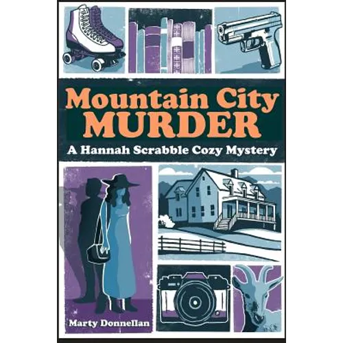 Mountain City Murder - A Hannah Scrabble Cozy Mystery, LARGE PRINT EDITION - Paperback