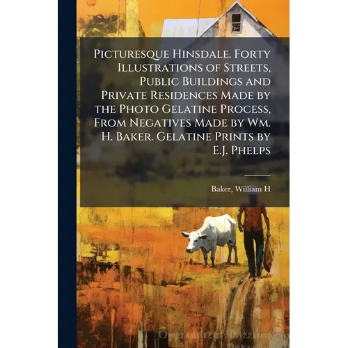 Picturesque Hinsdale. Forty Illustrations of Streets, Public Buildings and Private Residences Made by the Photo Gelatine Process, From Negatives Made