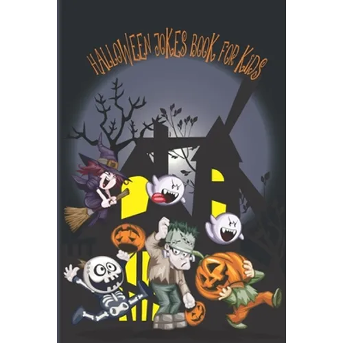 Halloween Jokes Book For Kids - Paperback