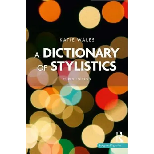 A Dictionary of Stylistics - Paperback