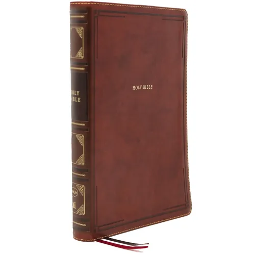 Nkjv, Thinline Bible, Large Print, Leathersoft, Brown, Comfort Print: Holy Bible, New King James Version - Imitation Leather