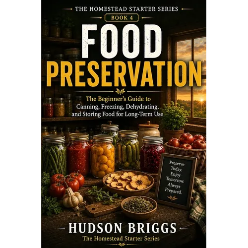 Food Preservation: The Beginner's Guide to Canning, Freezing, Dehydrating, and Storing Food for Long-Term Use - Paperback