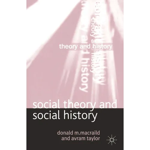 Social Theory and Social History - Paperback