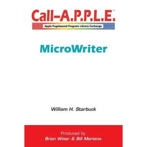 MicroWriter - Paperback