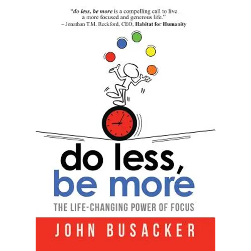 do less, be more - Paperback