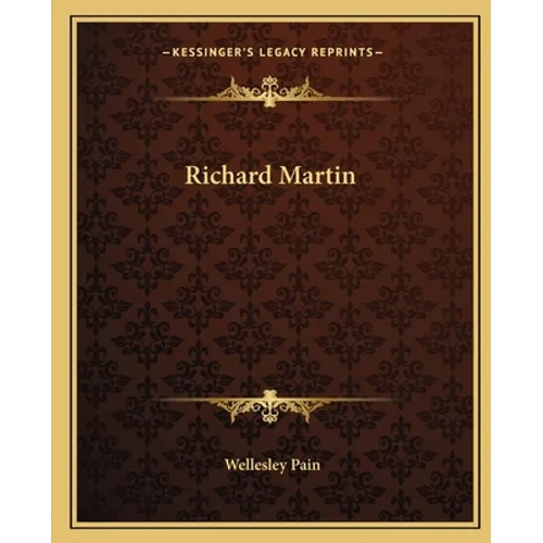 Richard Martin - Paperback