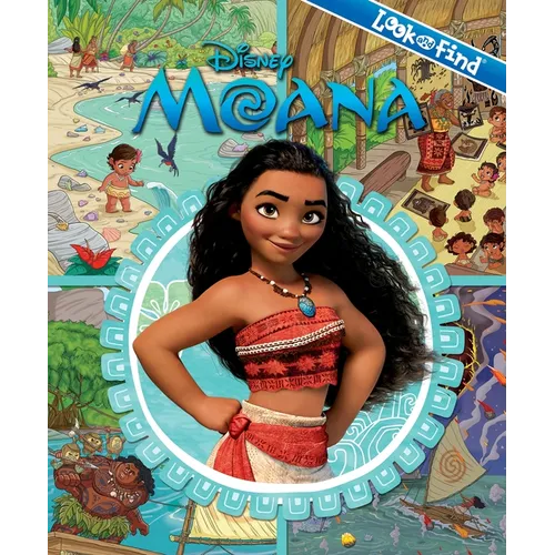 Disney Moana: Look and Find - Hardcover